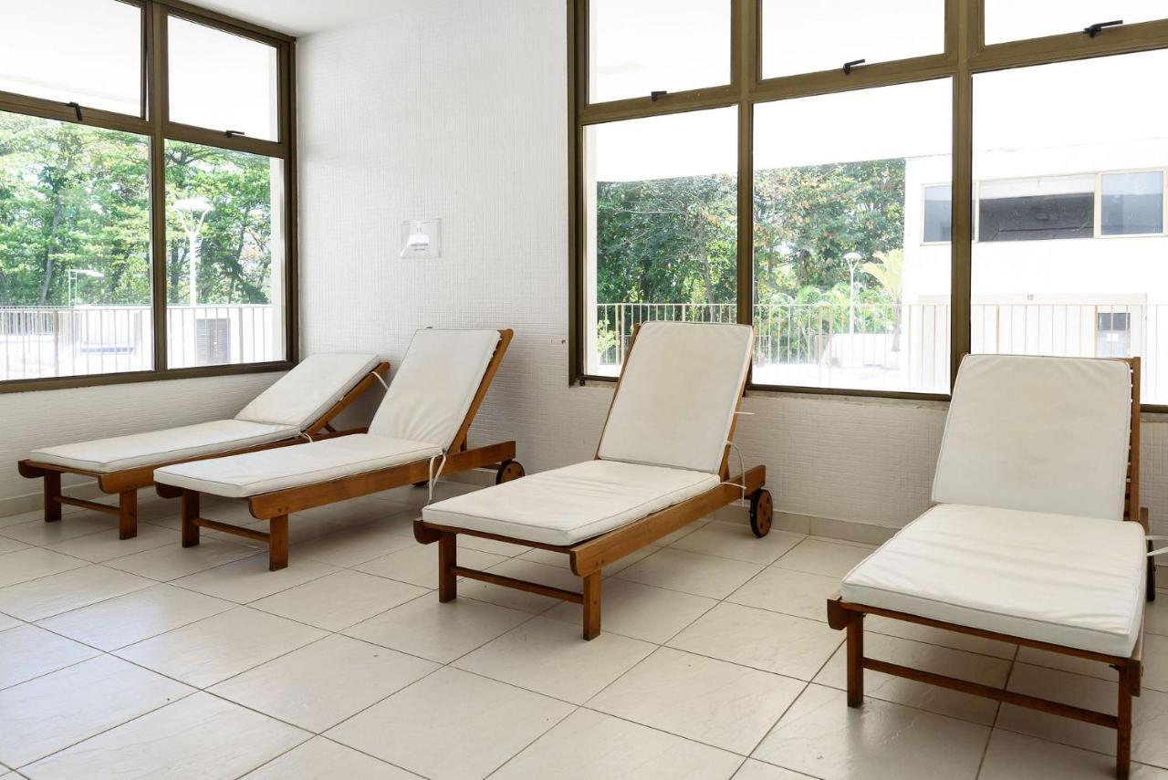 Apartamento Omar Do Rio - Lc 1203 Moderno 2qts Beira-mar, Com Vista E Piscina, Academia, Quadra De Esportes E Smart Tv